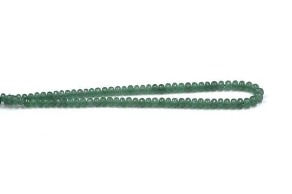 Emerald Chalcedony Gemstone Beads