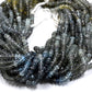 Moss Aquamarine Rondelle Beads